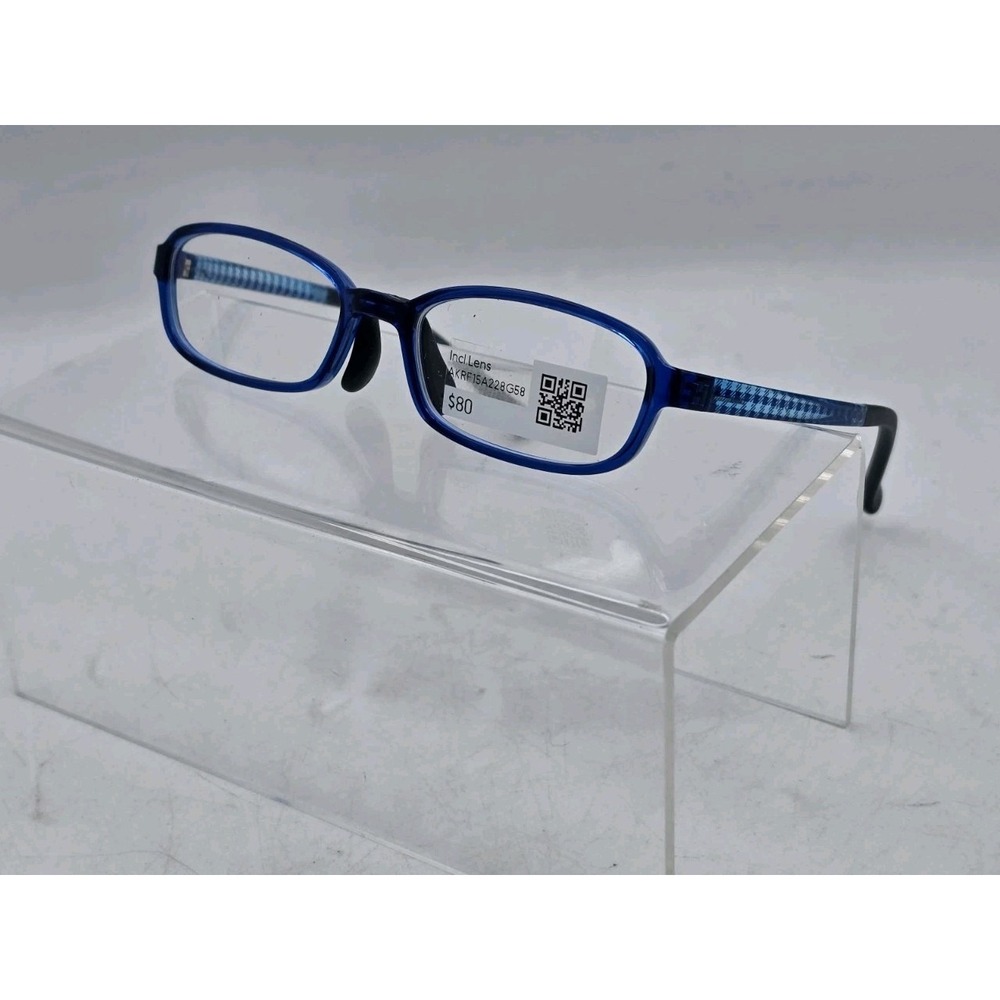 Jins Blue Kids Eyeglass Frames 48.4- 15.6-132 - 26 AKRF15A228G58 - SITS ASKEW